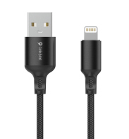 Celebrat Καλώδιο Lightning σε USB CB-32 2.4A 1m Μαύρο