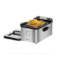 Cecotec Φριτέζα με Φίλτρο Καθαρισμού Λαδιού CleanFry Infinity 3000 3 Lt Χρώματος Ασημί CEC-03071