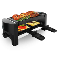 CECOTEC  Μηχανή Raclette Cheese&Grill 3200 για 2 Άτομα με Grill 320W, Ανοξείδωτη Κατασκευή και Αντικολλητική Πλάκα Ψησίματος  CEC-03264