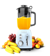 Cecotec Μπλέντερ 1.5L 1200W CEC-03883 Retro Power Black