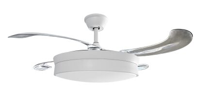 IQ Ανεμιστήρας Οροφής με Φως και Τηλεχειριστήριο CF-1406 Λευκός