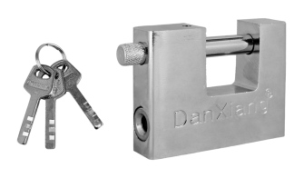 DAN XIANG λουκέτο τάκου με κλειδί CTL-0037 70mm μεταλλικό