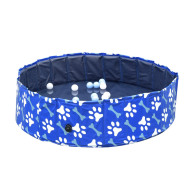 PawHut  Αναδιπλούμενη Πισίνα για Σκύλους 120 x 30 cm D01-031V02