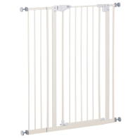 PawHut D06-095 Dog Gate 86x104,1cm Λευκό