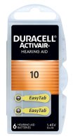 DURACELL μπαταρίες ακουστικών βαρηκοΐας Activair 10 1.45V 6τμχ