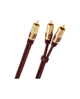 Oehlbach NF Y-Sub Καλώδιο Subwoofer RCA – 2 x RCA 2m Μωβ