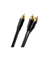 Οehlbach BOOOM Καλώδιο Subwoofer Y-RCA RCA – 2 x RCA 3m Μαύρο