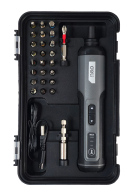 DELI σετ κατσαβίδι μπαταρίας με μύτες DC161 LED φακός 2000mAh