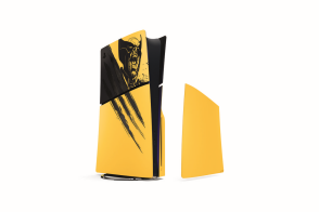 PS5 SONY CONSOLE COVER SLIM MARVEL WOLVERINE BATTLE YELLOW