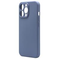 Θήκη Liquid Silicon inos Apple iPhone 13 Pro L-Cover Γκρι-Μπλε