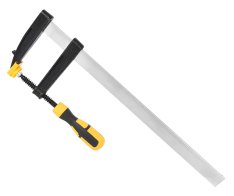 DELI σφιγκτήρας τύπου F DL110525 με μέγιστο άνοιγμα 250mm μαύρος