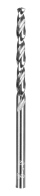 DELI σετ τρυπάνια DL16040G για μέταλλο M2 HSS 4x75mm κυλινδρικό 10τμχ