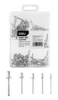 DELI σετ πριτσίνια DL236906 χάλυβας άνθρακα 2.4-6.4mm 75τμχ