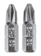 DELI σετ μύτες κατσαβιδιού DL251002 μαγνητικές PH2x25mm 2τμχ