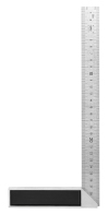 DELI μεταλλικός γωνιακός χάρακας DL302300 300mm