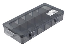 DELI ταμπακιέρα DL432304 12 θέσεων 26x13.5x4.4cm πλαστική μαύρη