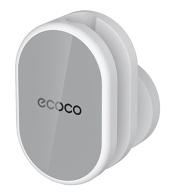 ECOCO βάση για τηλέφωνο μπάνιου E2127 7.2x6.5x10cm γκρι