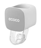 ECOCO διανεμητής οδοντόκρεμας E24024 5.5x5.5x9.1cm γκρι