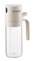 ECOCO γυάλινο δοχείο λαδιού E24235 με ψεκαστήρα 250ml γκρι
