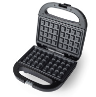 Progress Βαφλιέρα 2 θέσεων Μαύρη 750W