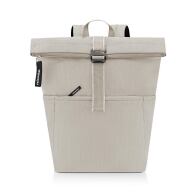 Reisenthel Τσάντα πλάτης roll-top με θέση PC 15.6''  43x43x17cm Sand