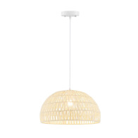 Costway Κρεμαστό Μεταλλικό Φωτιστικό Οροφής E27 40 W Costway EU10089EU-BE