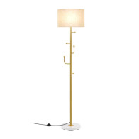 Costway Μεταλλικό Φωτιστικό Δαπέδου με 5 Γάντζους E27 40 W 29 x 166.5 cm Costway EU10121DE