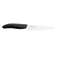 Kyocera Μαχαίρι Ντομάτας  12,5cm Με Κεραμική Οδοντωτή Λευκή Λάμα Μαύρη Λαβή Gen
