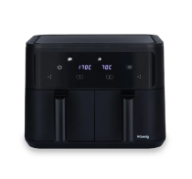 H.Koenig Διπλή Φριτέζα Αέρος 9lt 2x4,5lt FRY900 Μαύρη