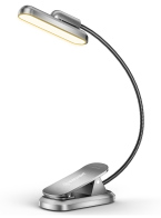 GLOCUSENT LED φακός διαβάσματος GLCSNTA2401 επαναφορτιζόμενος έως 60lm γκρι