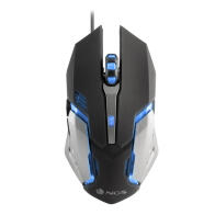 NGS GMX-100 RGB Gaming Ποντίκι Μαύρο