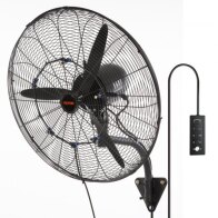 VEVOR 24" Ταλαντευόμενος Τοίχου Ανεμιστήρας Ομίχλης 3 Ταχύτητες 115W  GYBGSFSYCSS24BCVOV2