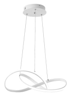 POWERTECH LED φωτιστικό οροφής HLL-0209 48W 4000K Φ50cm x 120cm λευκό