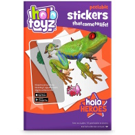 HoloToyz - Holo Heroes Augmented Reality Αυτοκόλλητα Επαυξημένης πραγματικότητας που ζωντανεύουν σε κινούμενα σχέδια