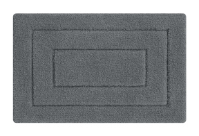 HOME USE πατάκι μπάνιου HUH-0203 αντιολισθητικό 50 x 80cm γκρι