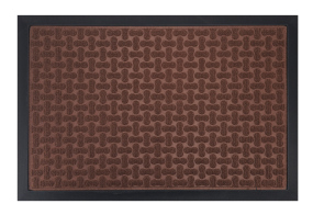 HOME USE πατάκι εισόδου HUH-0211 αντιολισθητικό 60x40cm 5mm πάχος καφέ