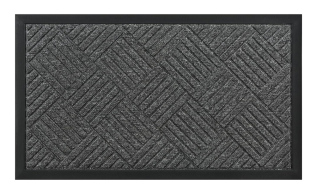 HOME USE πατάκι εισόδου HUH-0212 αντιολισθητικό 60x40cm 5mm πάχος γκρι