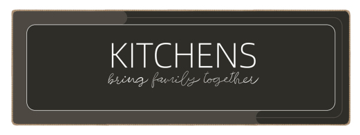 HOME USE πατάκι κουζίνας HUH-0216 αντιολισθητικό υφασμάτινο 120x40cm 3.5mm πάχος καφέ