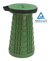 HOME USE πτυσσόμενο καρεκλάκι HUH-0232 αντοχή έως 250kg 25.5x45cm πράσινο