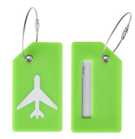 HOME USE ετικέτα βαλίτσας HUH-0246 9.2x0.7x5.2cm πράσινη