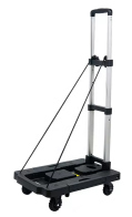 HOME USE καρότσι μεταφοράς φορτίων HUH-0247 πτυσσόμενο έως 120kg μαύρο