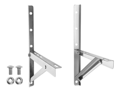 HOME USE επιτοίχια βάση κλιματιστικού HUH-0250 410x490mm ανοξείδωτη έως 180kg