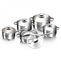 HomeVero Σετ Μαγειρικά Σκεύη 10τμχ. HV-1010N