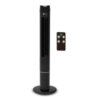 HomeVero Ανεμιστήρας Δαπέδου Πύργος 45W WIFI με Τηλεχειριστήριο & Χρονοδιακόπτη HV-DTF45WB Μαύρος