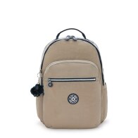 Kipling Σακίδιο πλάτης για laptop 15" Seoul Lap Soft Taupe Combo