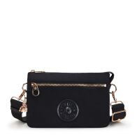 Kipling Τσαντάκι ώμου Riri Zip Black Rose Spice