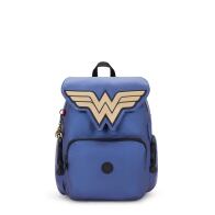 Kipling Wonder Woman Σακίδιο Πλάτης City Zip S Wonder Blue