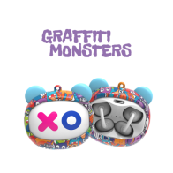 KIDDOBOO Earbuds Grafity Monsters