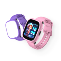 Kiddoboo x Lagenio WatchMe Smartwatch Παιδικό 4G K3 Gen2 Pink Purple