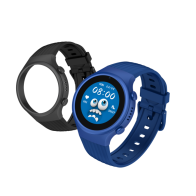 Kiddoboo x Lagenio WatchMe Smartwatch Παιδικό 4G K5 Blue Black